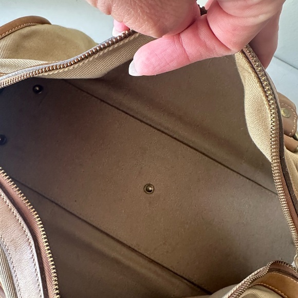 Classic Tan Duffel Bag for Men